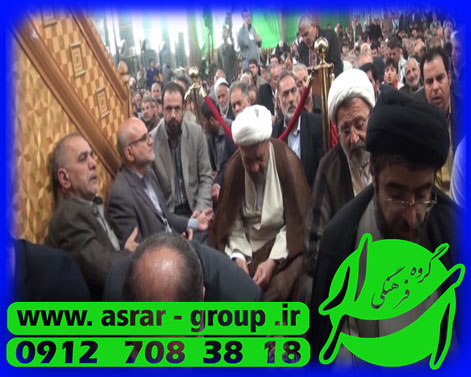 عسگری مجری شبکه قرآن در حرم امام حسین علیه السلام